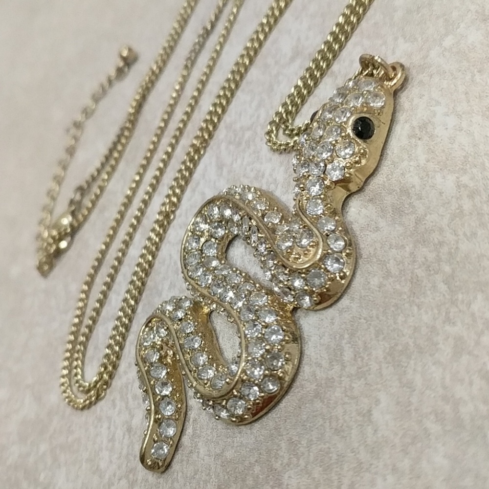 Snake Pendant Necklace